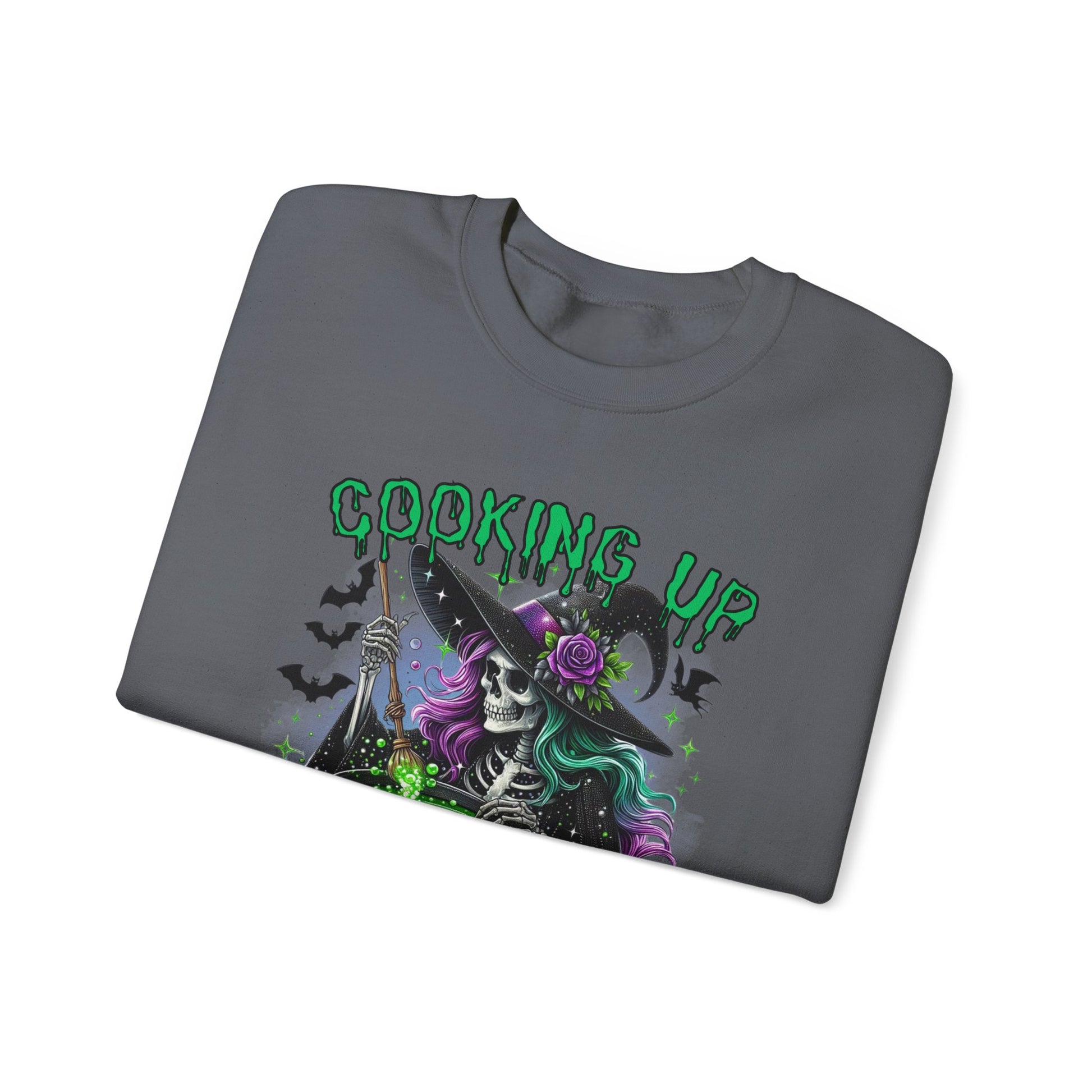 Witch Cooking Up Trouble Sweatshirt