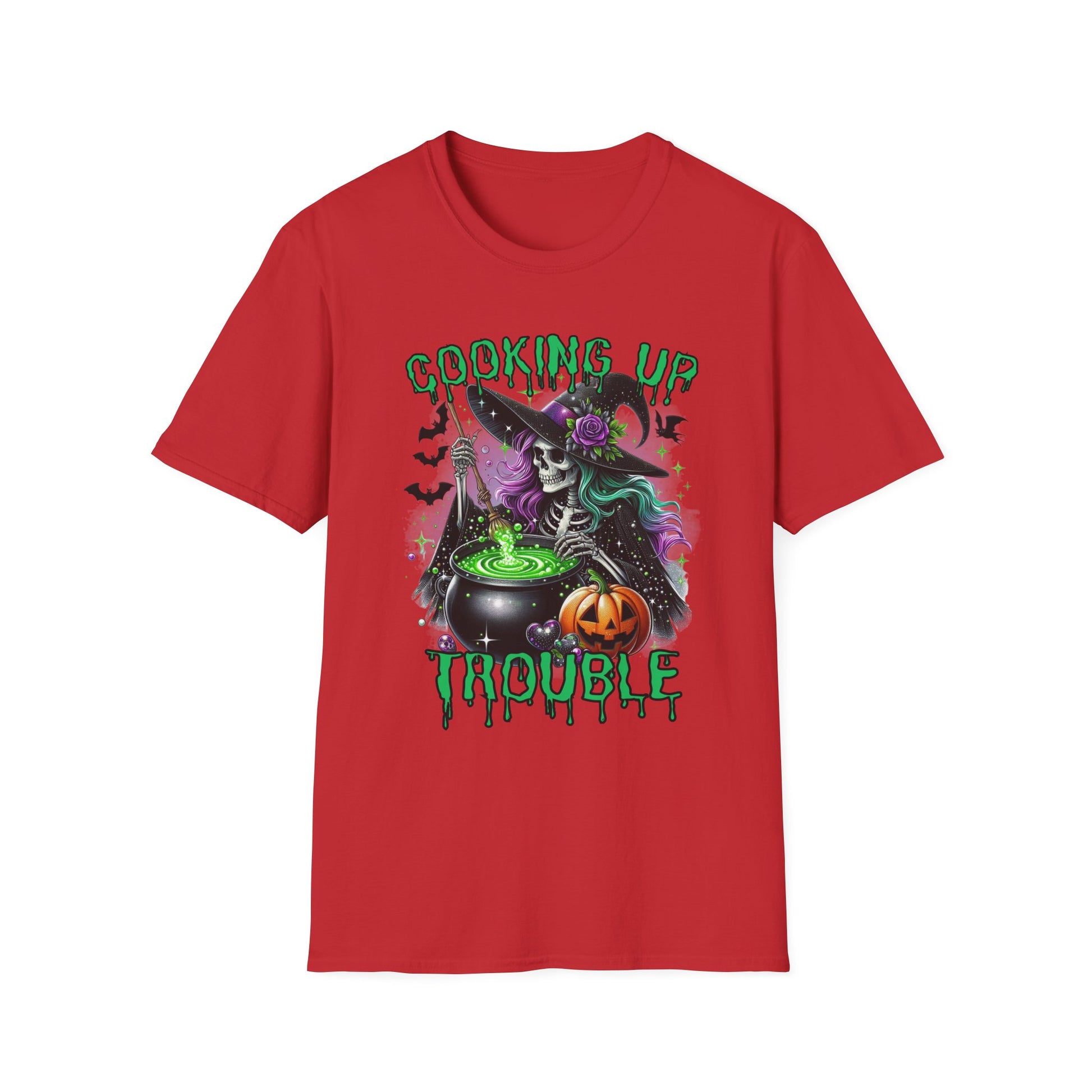 Spooky Witch T-Shirt, Halloween Shirt, Fun Unisex Tee, Cozy Casual Wear, Witchcraft Gift, Fall Fashion