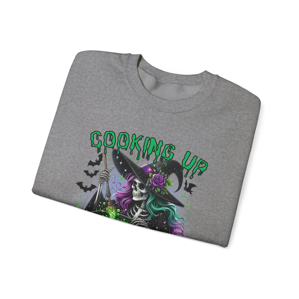 Witch Cooking Up Trouble Sweatshirt