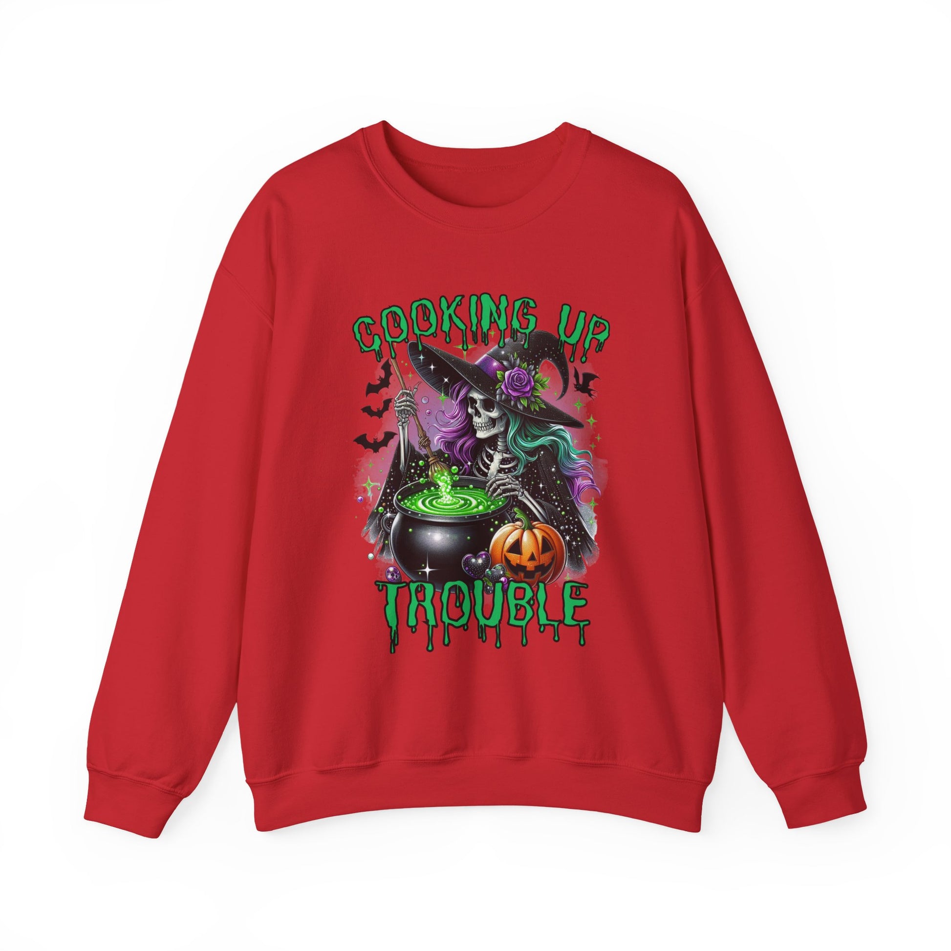 Witch Cooking Up Trouble Sweatshirt