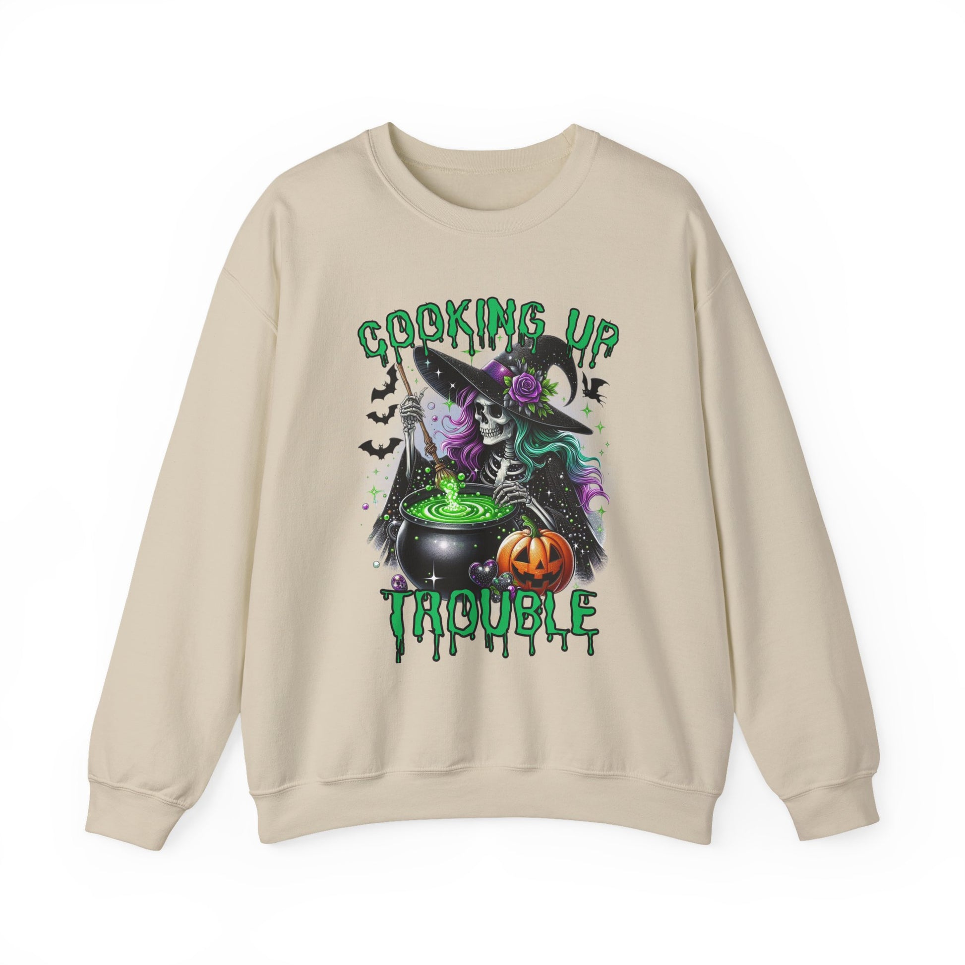 Witch Cooking Up Trouble Sweatshirt