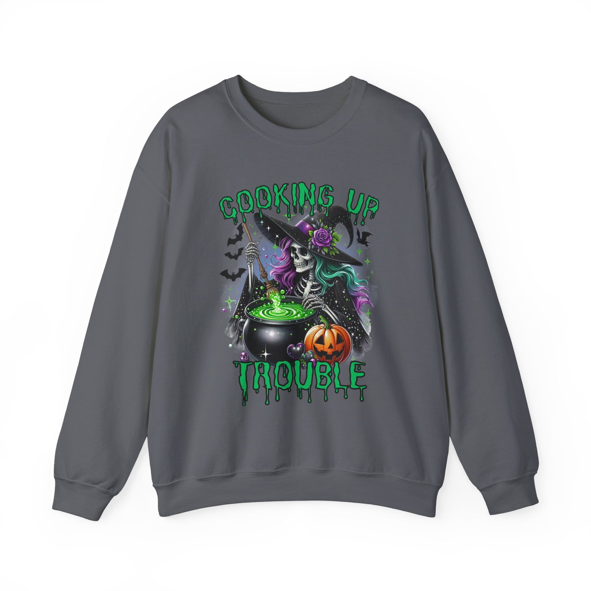 Witch Cooking Up Trouble Sweatshirt