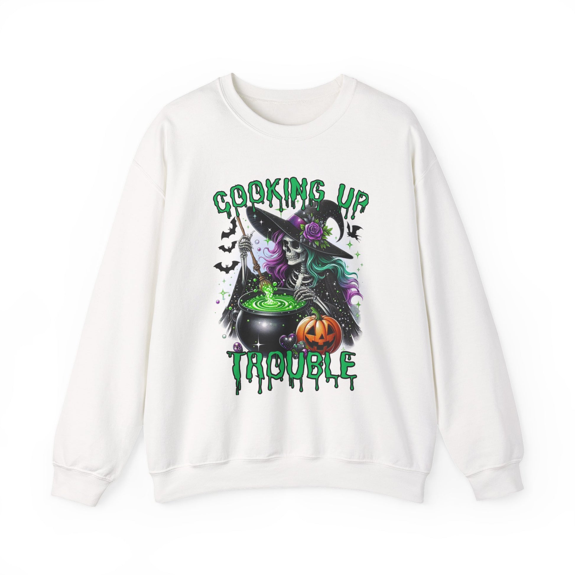 Witch Cooking Up Trouble Sweatshirt
