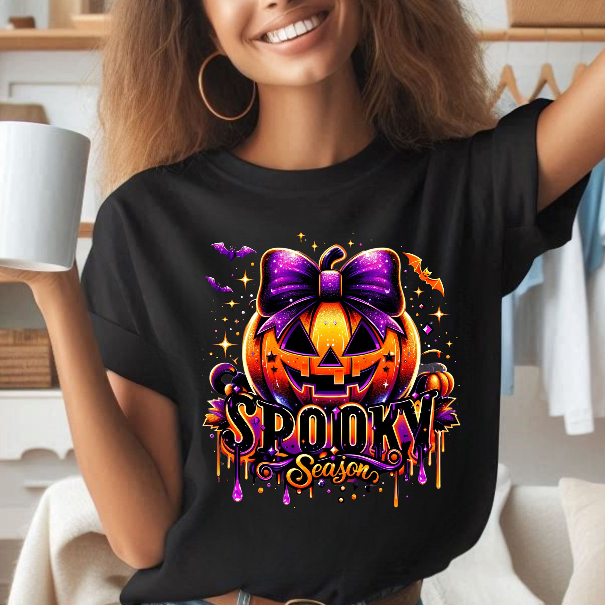 Spooky Season Unisex T-Shirt, Halloween Graphic Tee, October Fall Shirt, Witchy Vibes Top, Halloween Costume