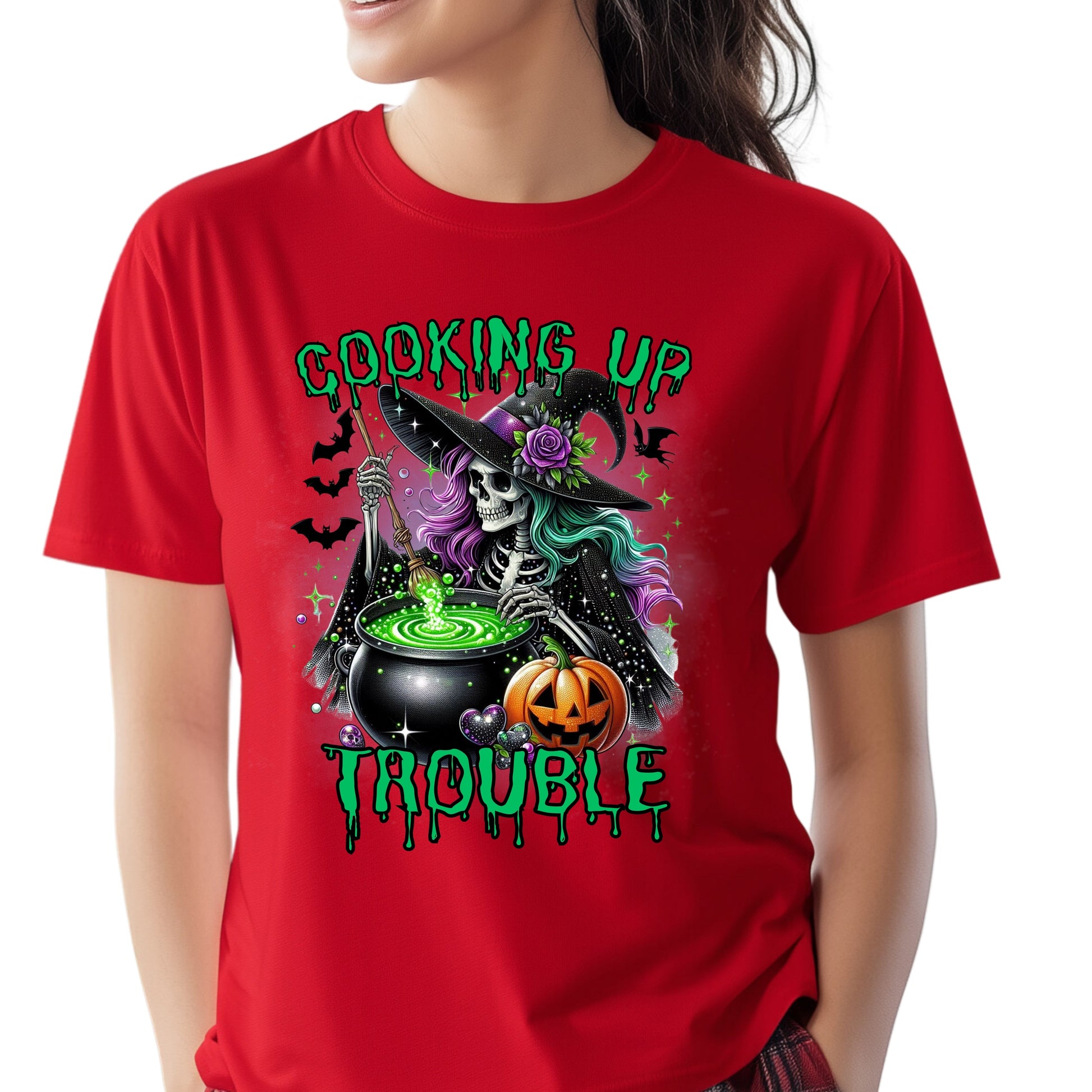 Spooky Witch T-Shirt, Halloween Shirt, Fun Unisex Tee, Cozy Casual Wear, Witchcraft Gift, Fall Fashion
