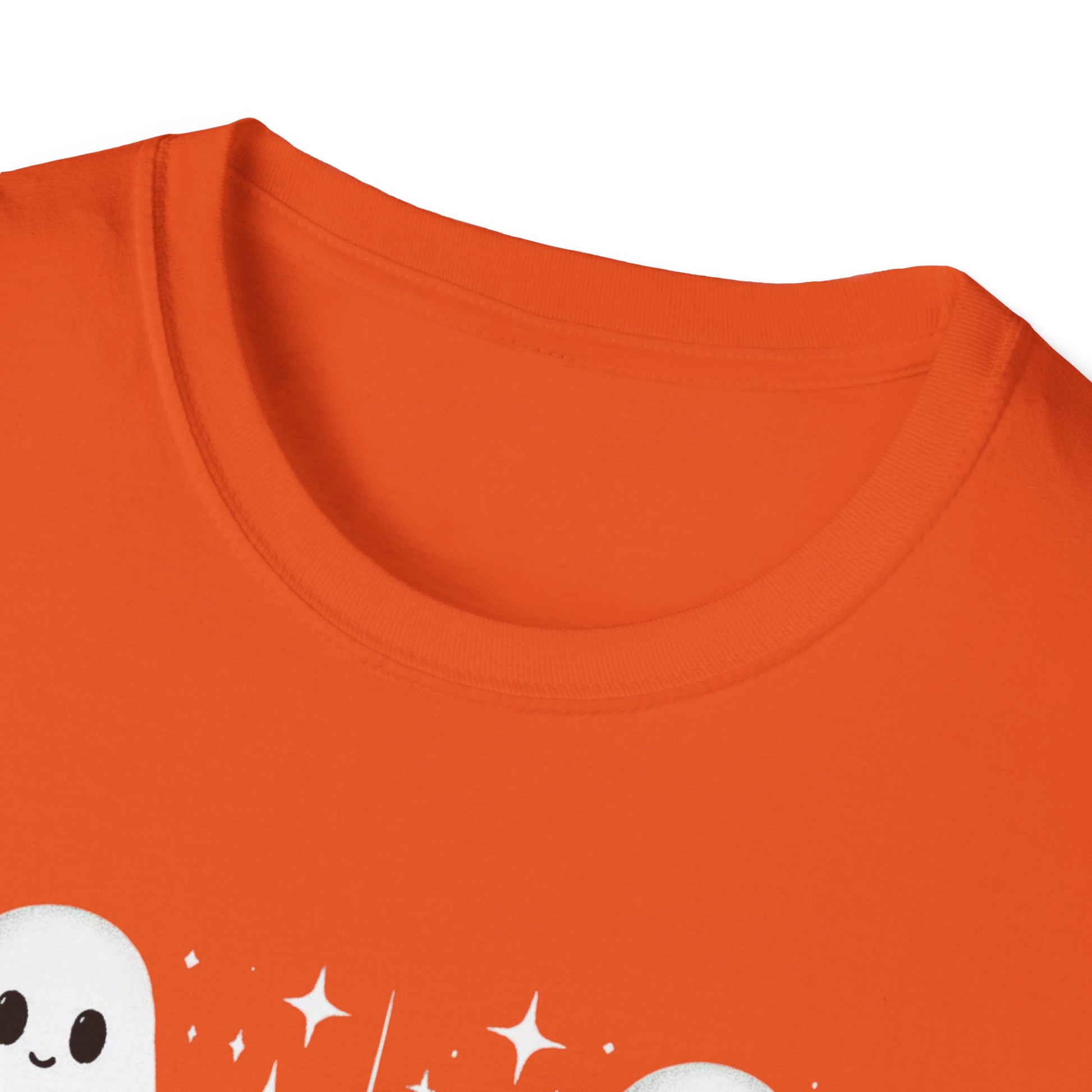 Cute Ghost Sparkle T-Shirt - Unisex Softstyle