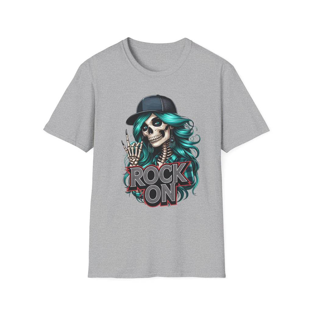 Skeleton Rock On T-Shirt